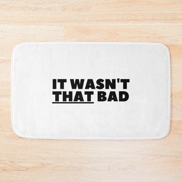 Item preview, "It Wasn't That Bad" - White Lie Party Print designed and sold by TopTrendNow.