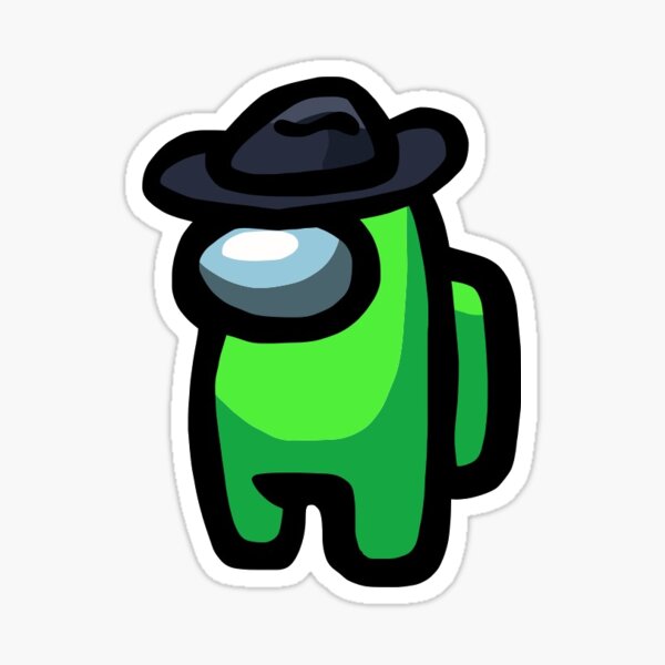 download Among Us Lime Sticker By Midknight Gg Redbubble,Among Us Lime Stic...