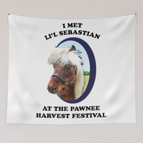 Item preview, I Met Lil Sebastian at the Pawnee Harvest Festival designed and sold by elliottbryan.