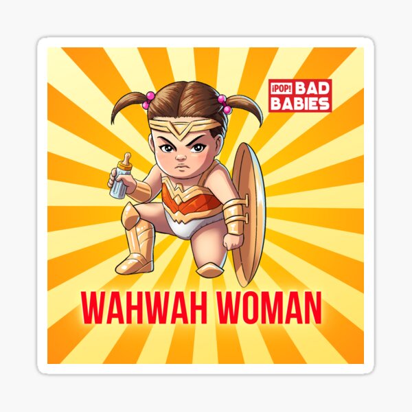 Wahwah Woman Sticker