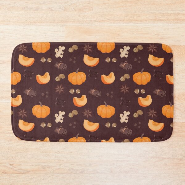 Item preview, Autumn Pumpkin Cinnamon Pattern designed and sold by KennefRiggles.