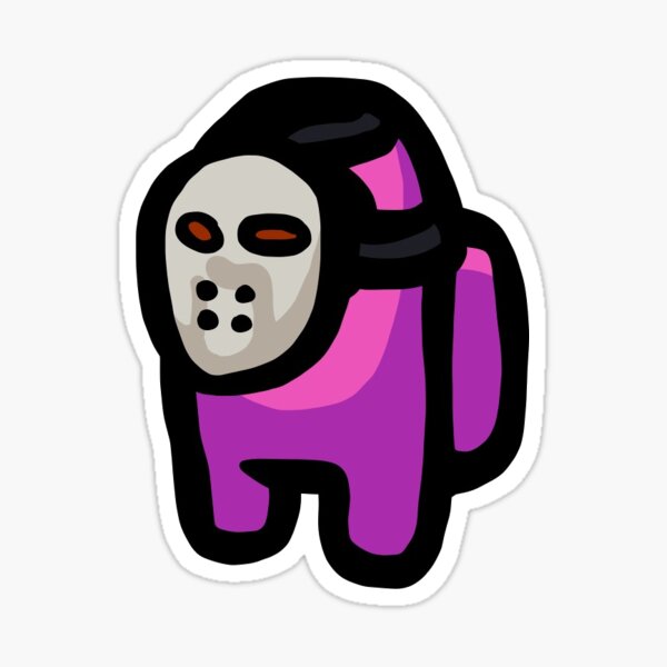 Among Us Pink Stickers | Redbubble