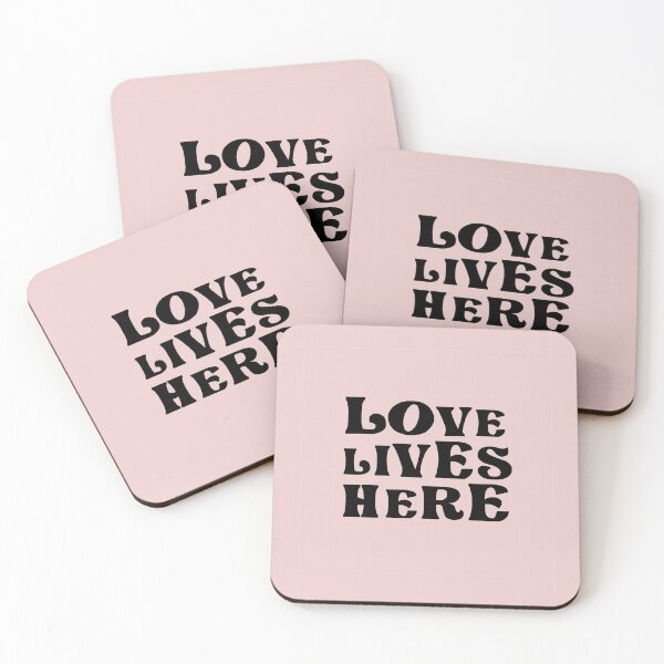 Item preview, Love Lives Here - Art Print designed and sold by Modern-Fusion.