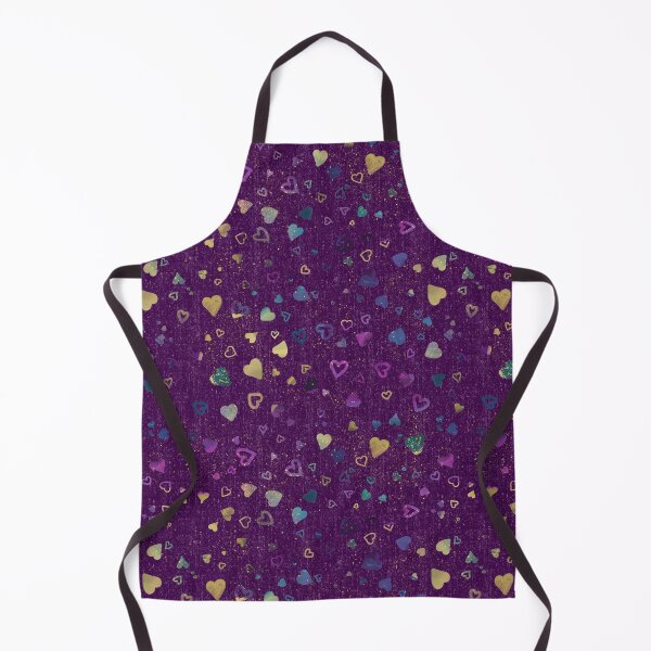 Item preview, I Heart Multicolor Purple and Gold designed and sold by SakuraSkies.