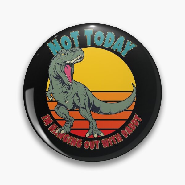 Artikelvorschau, Dinosaurier Retro nicht heute Ich hänge mit Papa ab entworfen und verkauft von InfiniquebyDK .