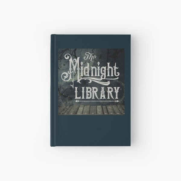 The Official Midnight Library Logo! Hardcover Journal
