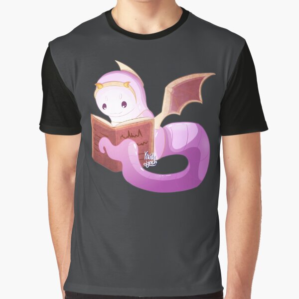 Item preview, Book Wyrm Reading a Book Digital Illustration designed and sold by KaidaLynch.