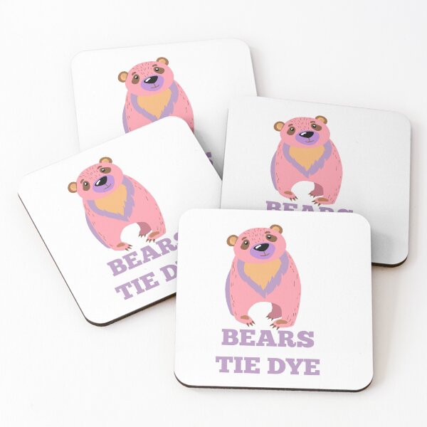 Item preview, bears tie dye  designed and sold by HMMOUCH.