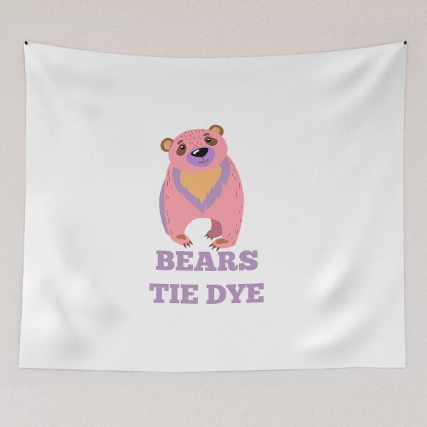 Item preview, bears tie dye  designed and sold by HMMOUCH.
