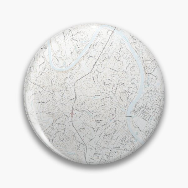 Item preview, Austin, TX - WEST Topographical Map Clean designed and sold by PGHPhotoCo.