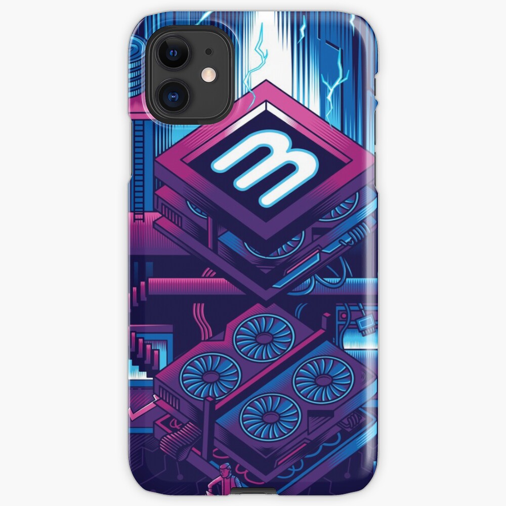 Crypto Mining Venture iPhone Case