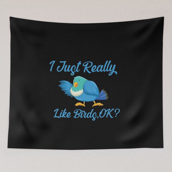 Item preview, I Just Really Like Birds designed and sold by All in One  Design.