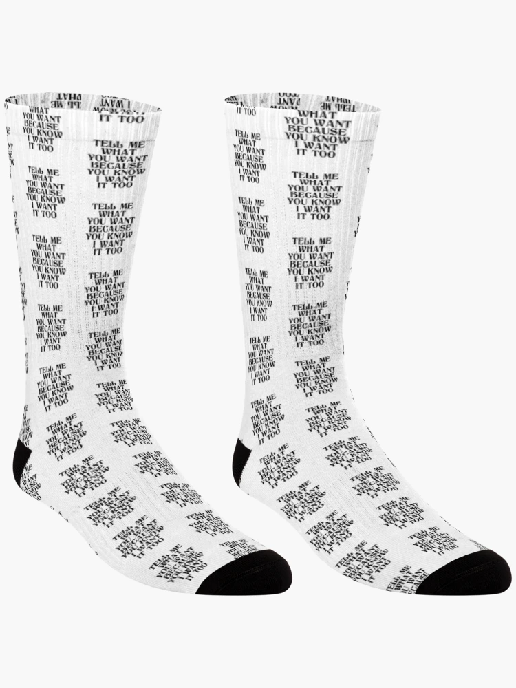 Thumbnail 3 of 5, Socks, Small Talk designed and sold by RafaTakami.