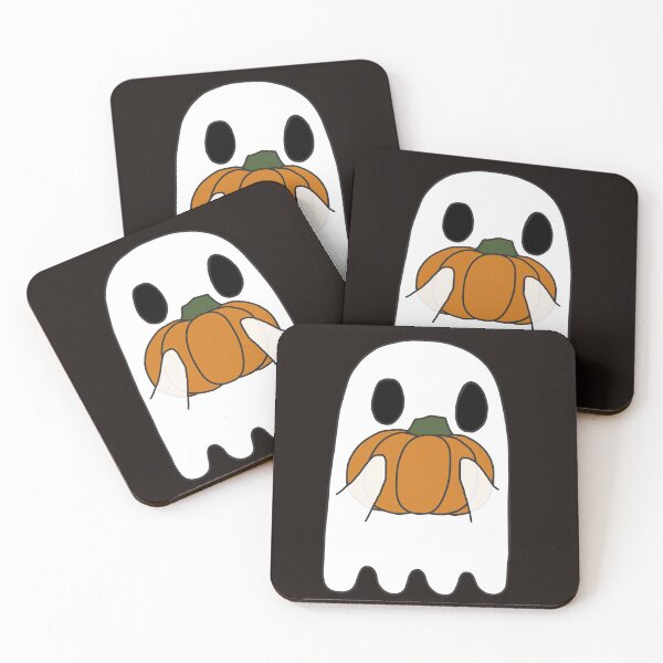 Item preview, Ghost with a Pumpkin designed and sold by CamelCorruption.