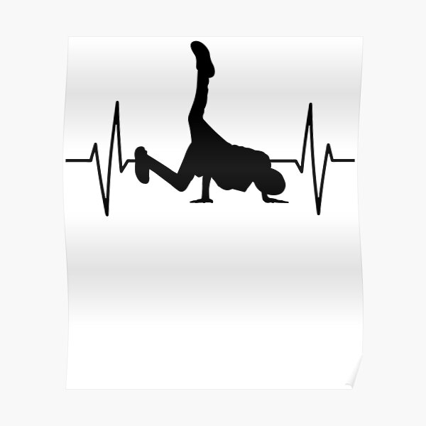 Street Dance Hip Hop Dance Break Dance Gift Poster