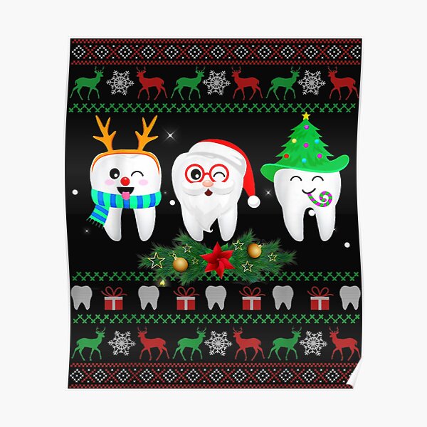 dental christmas sweater