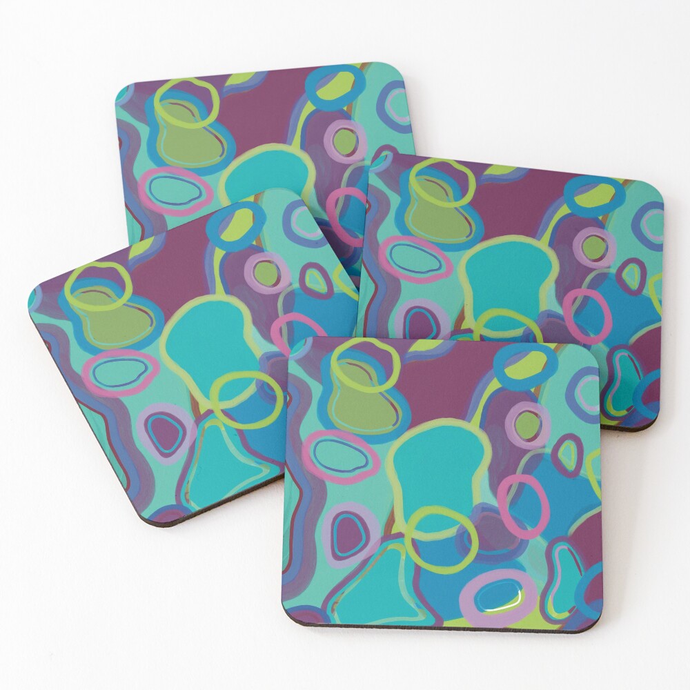 Item preview, Coasters (Set of 4) designed and sold by Pookapoolops.