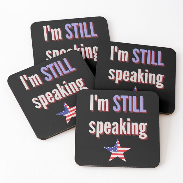 Item preview, I'm still speaking Kamala Harris Quote designed and sold by CreatedForYou.