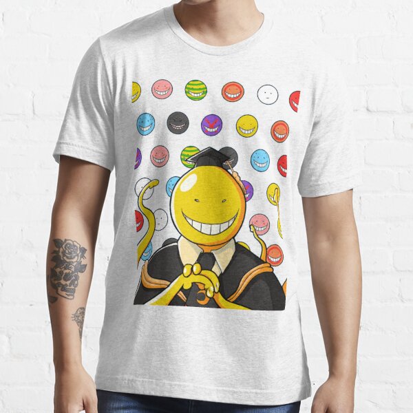 Assassination Classroom Koro Sensei All Faces T Shirt For Sale By Shindouart Redbubble 8343