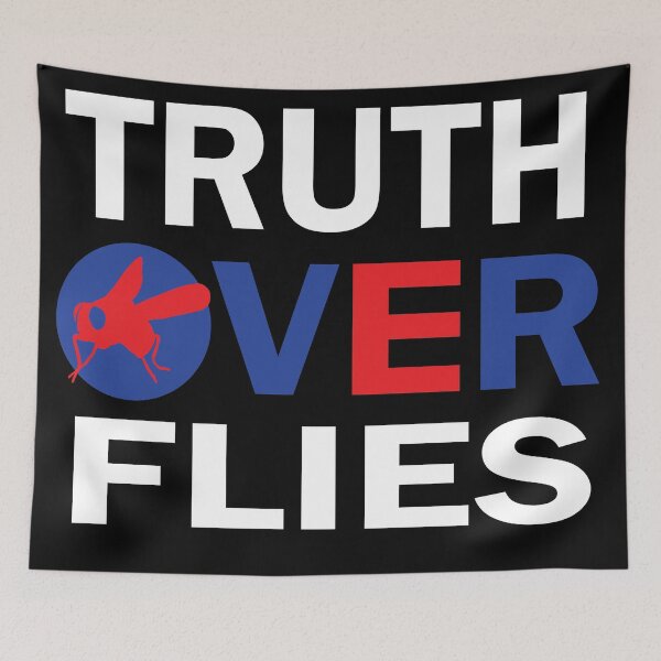 Item preview, Truth Over Flies | Fly Swatter designed and sold by MousaObaid.