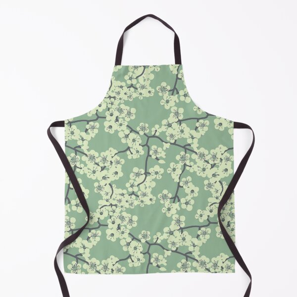 Item preview, blooming tree in minty green designed and sold by rysunki-malunki.