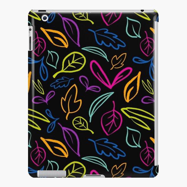 Neon Leaves iPad Snap Case