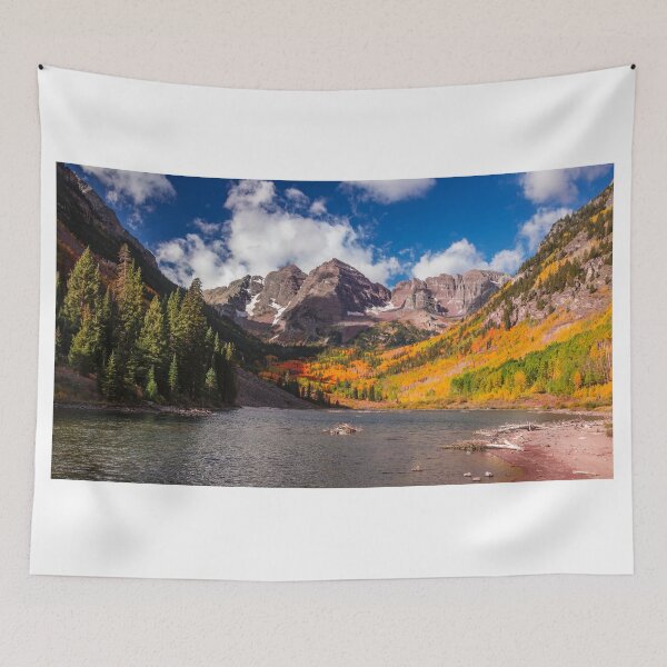 Item preview, Scenic Maroon bells landscape designed and sold by snehit.