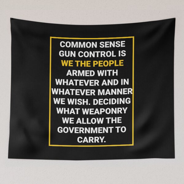 Item preview, Common Sense Gun Control designed and sold by NoveltyMerch.
