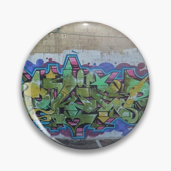 Item preview,  Graffiti Street art , In green & Blue designed and sold by MyStreetArts.