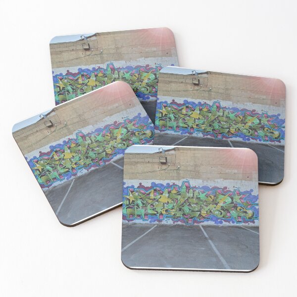 Item preview,  Graffiti Street art , In green & Blue designed and sold by MyStreetArts.