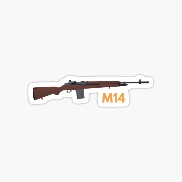Vista previa del artículo con la obra «Fusil M14», diseñado y vendido por NorseTech.