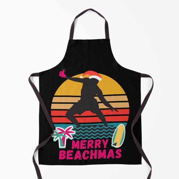 Item preview, Merry Beachmas Surfing | Merry Christmas Surfers in Australia, Hawaii, Mexico, New Zealand and Everywhere in the World with Christmas in the Summer designed and sold by InkItStudio.