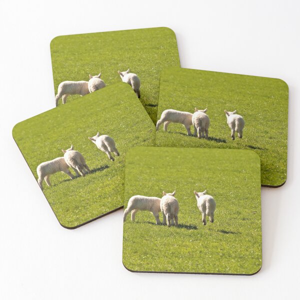 Item preview, Lamb Jumping off the field, or lamb on springs or spring lamb!  designed and sold by Cameranick.