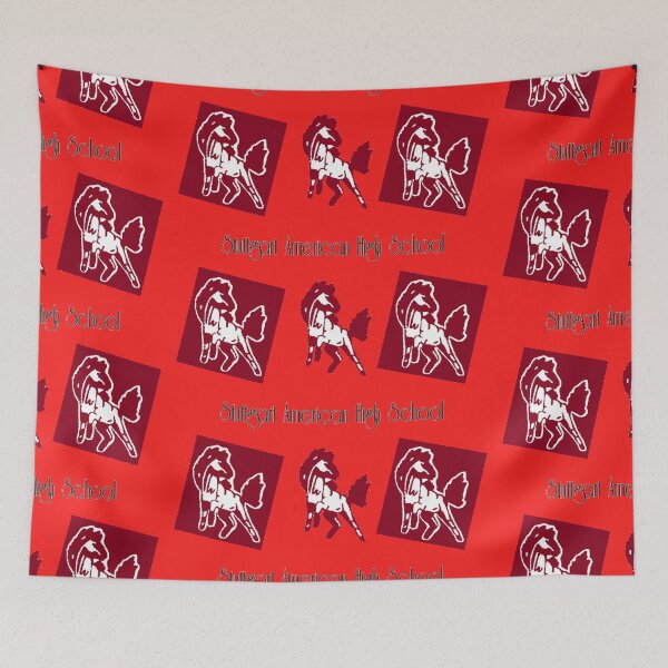 Item preview, Stuttgart American High School Tri-Stallion Design designed and sold by rtbrassard.
