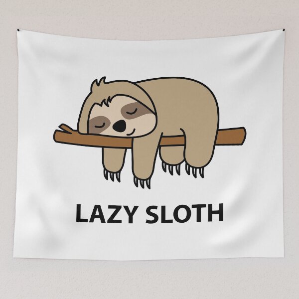 Item preview, Lazy sloth  designed and sold by kalud-zoldyck.