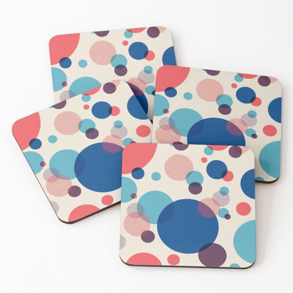 Item preview, Illustration with Dots in Red and Blue designed and sold by Pia Kolle.