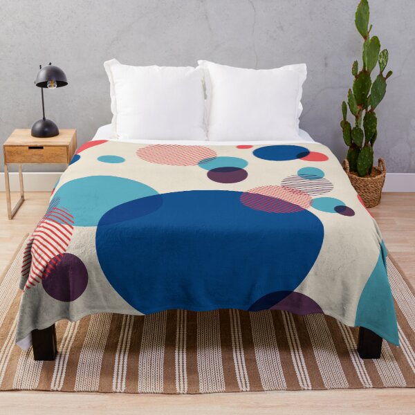 Item preview, Illustration with Dots in Red and Blue designed and sold by Pia Kolle.