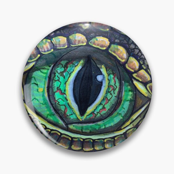 Item preview, Green Eye of the Earth Dragon designed and sold by Lynn Harriet.