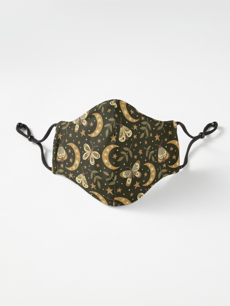 Alternate view of Moons and moths Mask