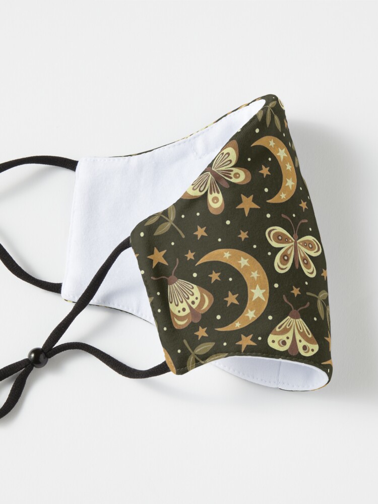 Alternate view of Moons and moths Mask