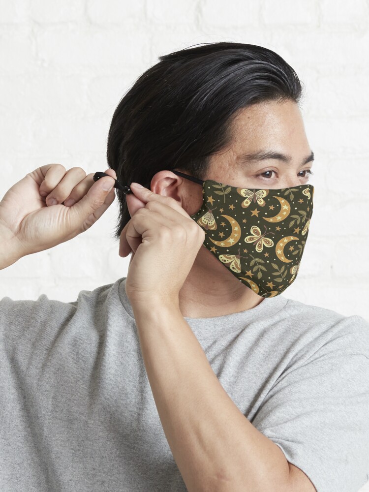 Alternate view of Moons and moths Mask