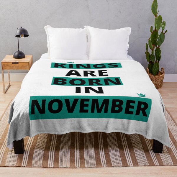 Item preview,  kings are born in november designed and sold by IZ-STAR.