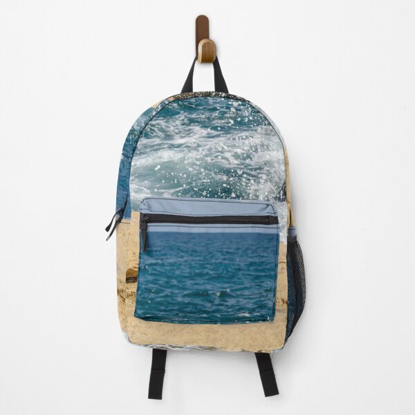 Item preview, Wave breaks on rocks of the Sliema coast designed and sold by lena-maximova.