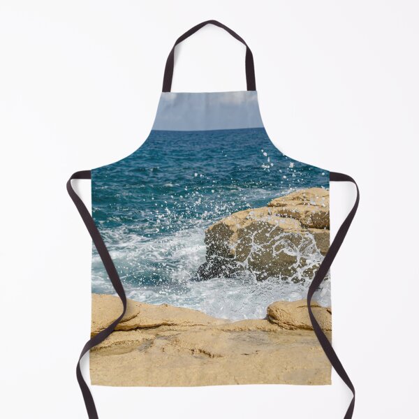 Item preview, Wave breaks on rocks of the Sliema coast designed and sold by lena-maximova.