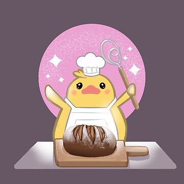 Artwork thumbnail, Baker Birdblob Sticker by Sabtastic