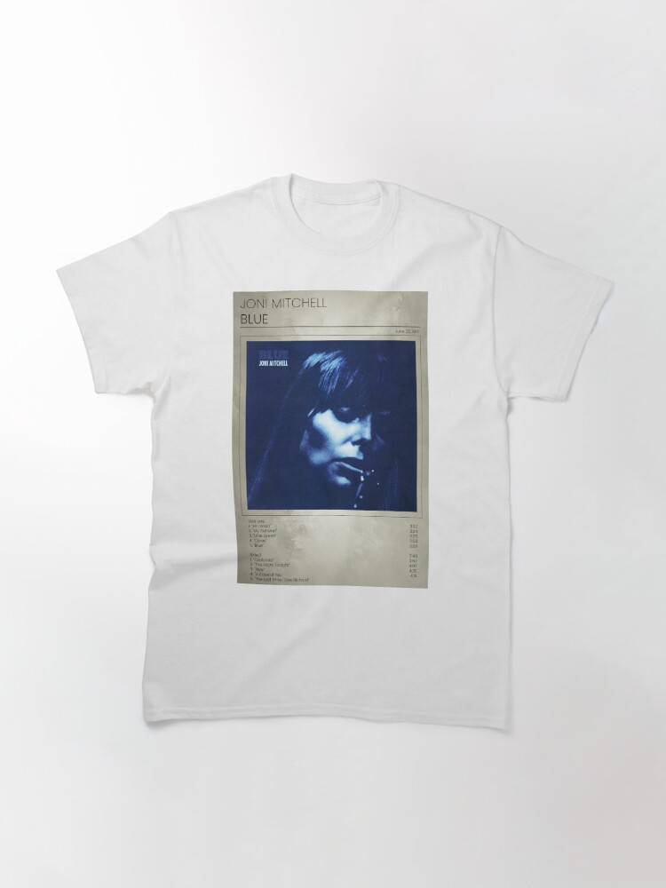 joni mitchell blue shirt