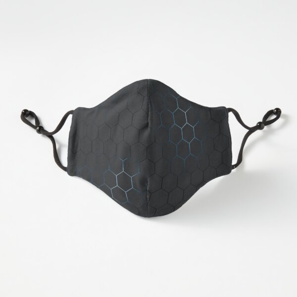 Nid d'abeille futuriste Masque ajusté