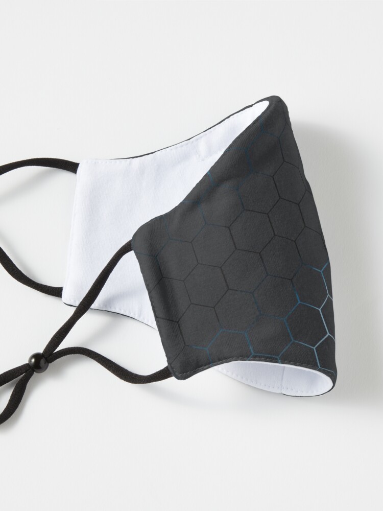 Alternate view of Futuristic honeycomb Mask
