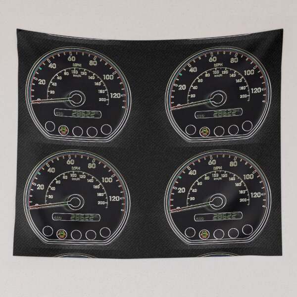 Item preview, Car speedometer designed and sold by Shiroi-Kuruma.
