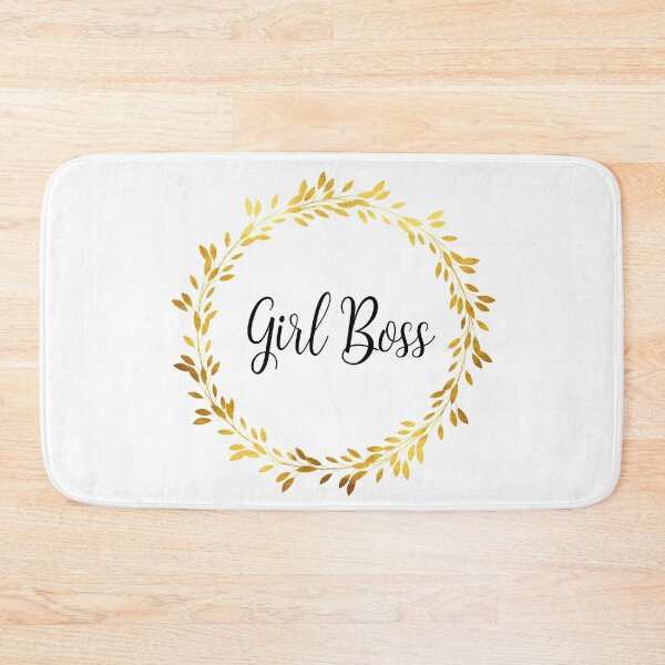 Item preview, Elegant Girl Boss Design with Gold Wreath designed and sold by BlushPearls.